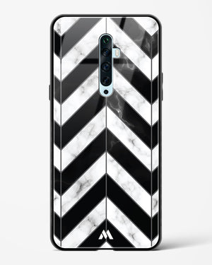 Warrior Stripe Marble Glass Case Phone Cover (Oppo)