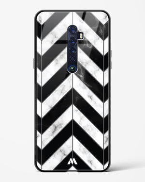 Warrior Stripe Marble Glass Case Phone Cover (Oppo)