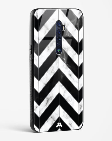 Warrior Stripe Marble Glass Case Phone Cover (Oppo)