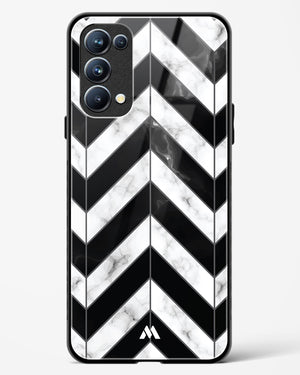 Warrior Stripe Marble Glass Case Phone Cover (Oppo)