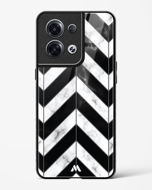 Warrior Stripe Marble Glass Case Phone Cover (Oppo)