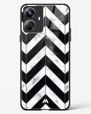 Warrior Stripe Marble Glass Case Phone Cover (Realme)