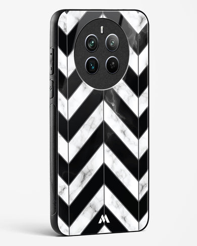 Warrior Stripe Marble Glass Case Phone Cover (Realme)