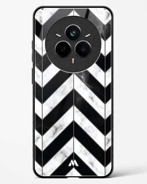 Warrior Stripe Marble Glass Case Phone Cover (Realme)