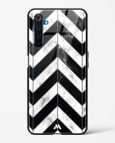 Warrior Stripe Marble Glass Case Phone Cover (Realme)