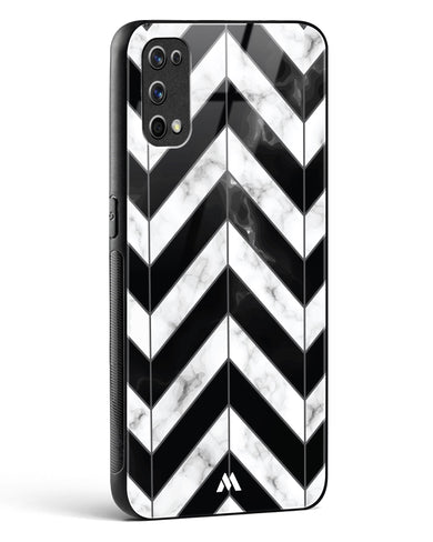 Warrior Stripe Marble Glass Case Phone Cover-(Realme)