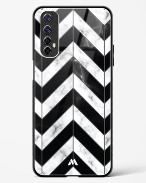 Warrior Stripe Marble Glass Case Phone Cover-(Realme)