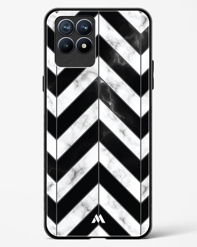 Warrior Stripe Marble Glass Case Phone Cover-(Realme)