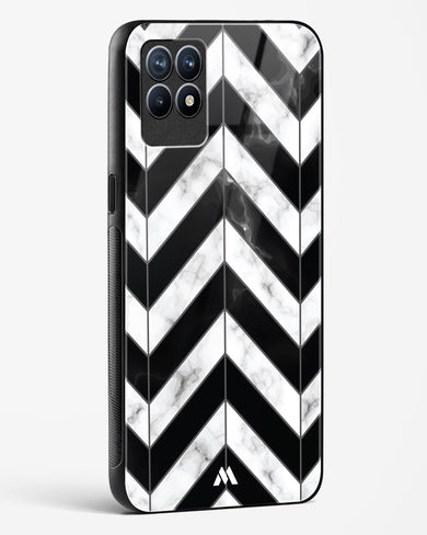 Warrior Stripe Marble Glass Case Phone Cover-(Realme)