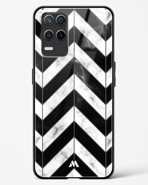 Warrior Stripe Marble Glass Case Phone Cover (Realme)