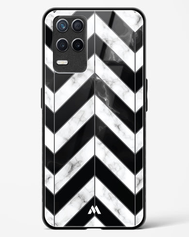 Warrior Stripe Marble Glass Case Phone Cover (Realme)