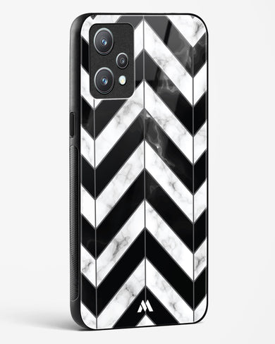 Warrior Stripe Marble Glass Case Phone Cover-(Realme)