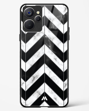 Warrior Stripe Marble Glass Case Phone Cover (Realme)