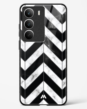 Warrior Stripe Marble Glass Case Phone Cover (Realme)
