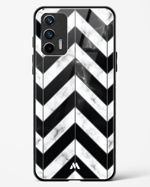 Warrior Stripe Marble Glass Case Phone Cover (Realme)
