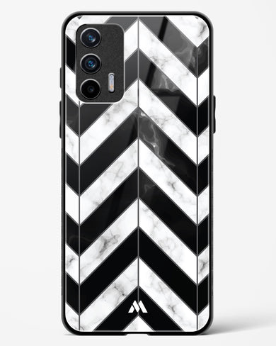 Warrior Stripe Marble Glass Case Phone Cover (Realme)