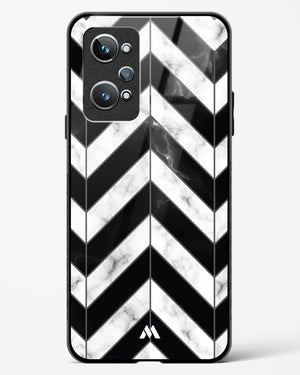 Warrior Stripe Marble Glass Case Phone Cover (Realme)