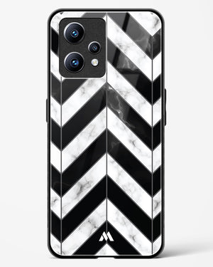 Warrior Stripe Marble Glass Case Phone Cover (Realme)