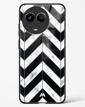 Warrior Stripe Marble Glass Case Phone Cover (Realme)