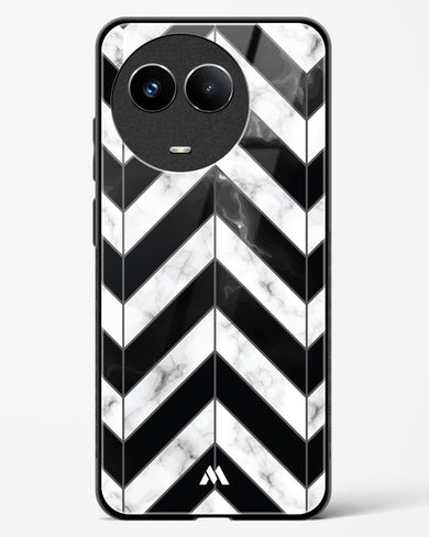 Warrior Stripe Marble Glass Case Phone Cover (Realme)