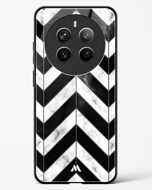 Warrior Stripe Marble Glass Case Phone Cover (Realme)