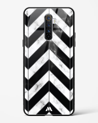 Warrior Stripe Marble Glass Case Phone Cover-(Realme)