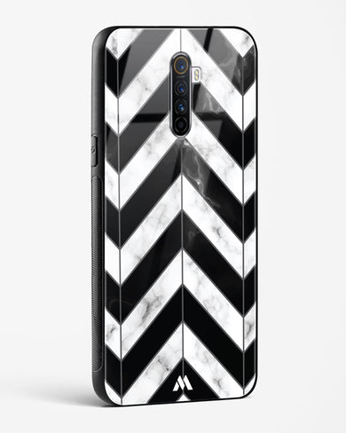 Warrior Stripe Marble Glass Case Phone Cover-(Realme)