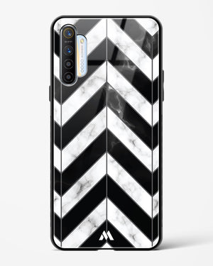 Warrior Stripe Marble Glass Case Phone Cover (Realme)