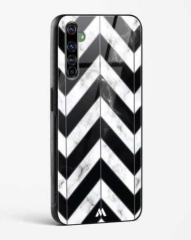 Warrior Stripe Marble Glass Case Phone Cover-(Realme)