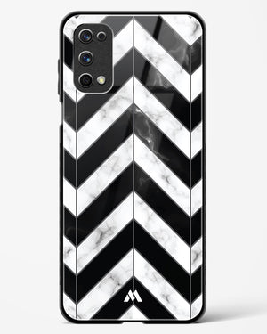 Warrior Stripe Marble Glass Case Phone Cover (Realme)