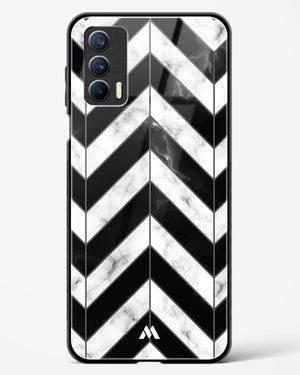 Warrior Stripe Marble Glass Case Phone Cover-(Realme)