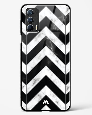 Warrior Stripe Marble Glass Case Phone Cover (Realme)