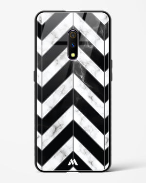 Warrior Stripe Marble Glass Case Phone Cover (Realme)