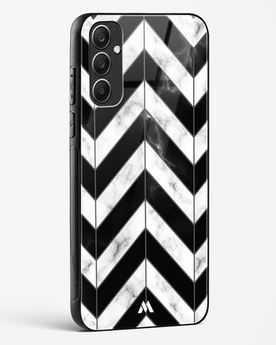 Warrior Stripe Marble Glass Case Phone Cover (Samsung)