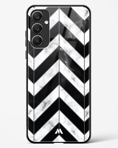 Warrior Stripe Marble Glass Case Phone Cover (Samsung)