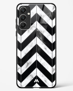 Warrior Stripe Marble Glass Case Phone Cover (Samsung)