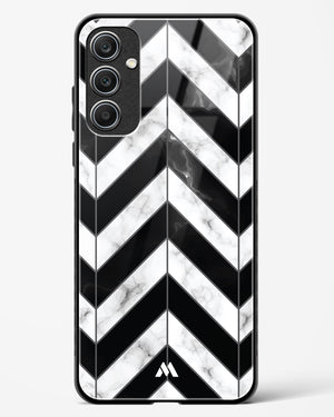 Warrior Stripe Marble Glass Case Phone Cover (Samsung)