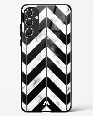 Warrior Stripe Marble Glass Case Phone Cover (Samsung)