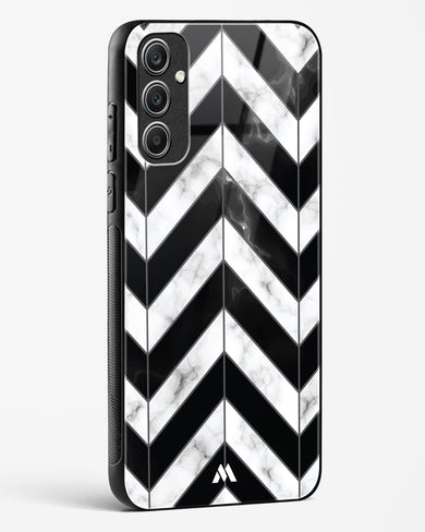 Warrior Stripe Marble Glass Case Phone Cover (Samsung)