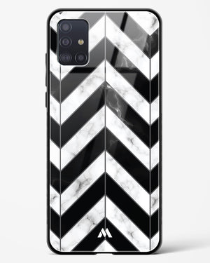 Warrior Stripe Marble Glass Case Phone Cover (Samsung)