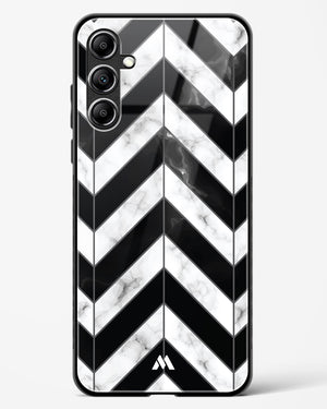 Warrior Stripe Marble Glass Case Phone Cover (Samsung)