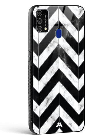 Warrior Stripe Marble Glass Case Phone Cover (Samsung)