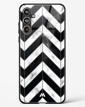 Warrior Stripe Marble Glass Case Phone Cover (Samsung)