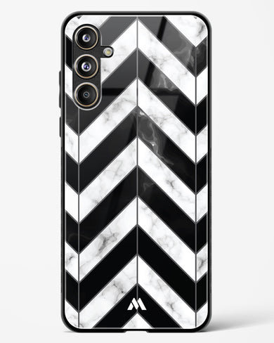 Warrior Stripe Marble Glass Case Phone Cover (Samsung)