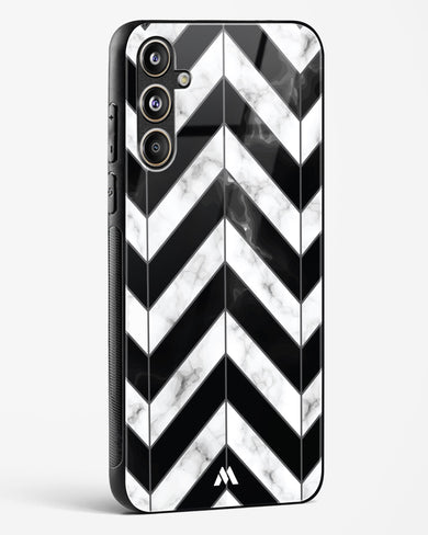 Warrior Stripe Marble Glass Case Phone Cover (Samsung)