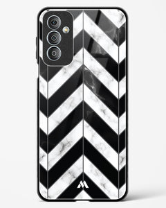 Warrior Stripe Marble Glass Case Phone Cover (Samsung)