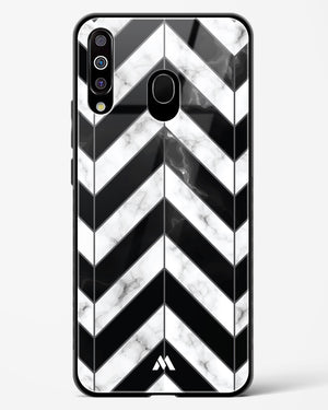Warrior Stripe Marble Glass Case Phone Cover (Samsung)