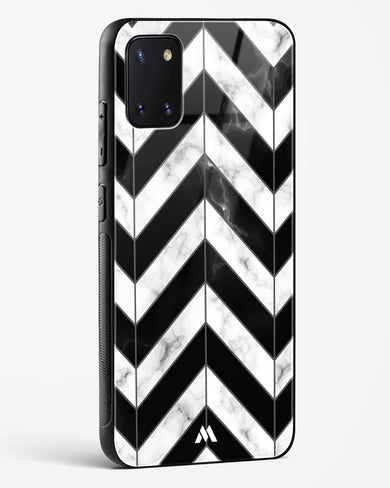 Warrior Stripe Marble Glass Case Phone Cover (Samsung)