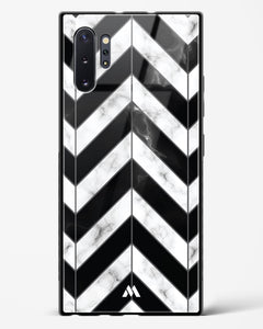 Warrior Stripe Marble Glass Case Phone Cover (Samsung)