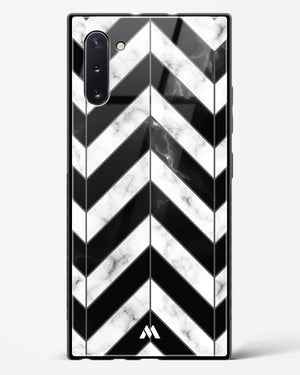 Warrior Stripe Marble Glass Case Phone Cover (Samsung)
